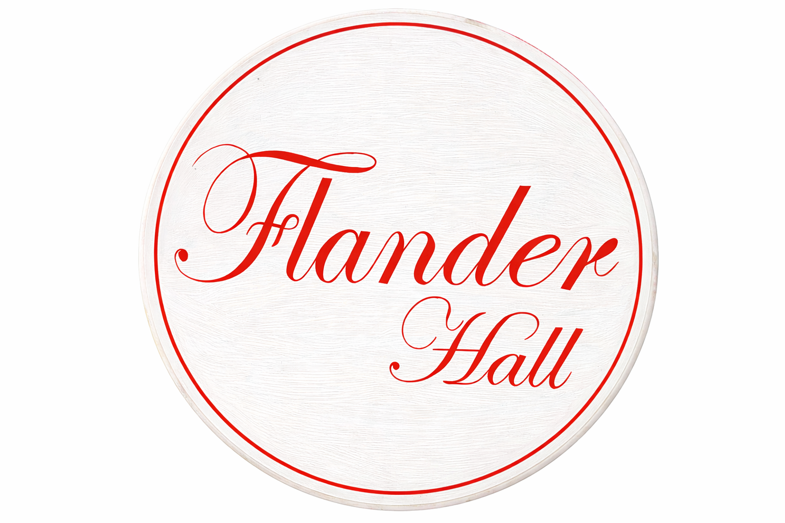 flander hall logo round